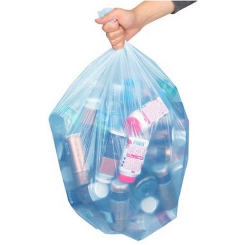 쿠팡 탐사 ㅤ분리수거 쓰레기용 비닐봉투 청색 80L (100개)_이미지