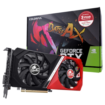 COLORFUL 지포스 <b>RTX</b> <b>3050</b> BATTLE AX DUO V2 D6 8GB 도우정보