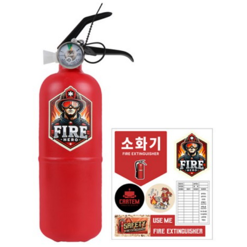 카템 ABC 분말 차량용 소화기 0.7kg_이미지