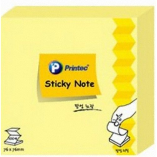 프린텍 스티키노트 P7676Y_이미지