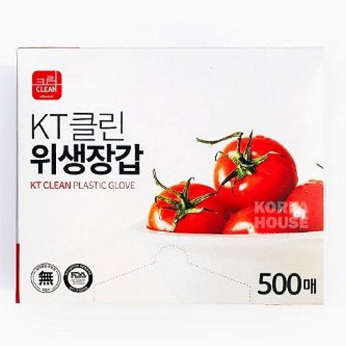 KT 클린 위생장갑 500매[1개(500매)]