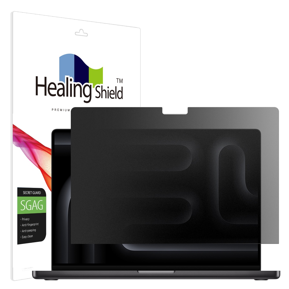 애플 2025 맥북프로16 M4 프라이버시 저반사 사생활 보호필름