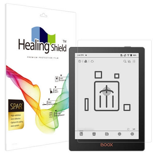 폰트리 힐링쉴드 ONYX BOOX POKE6 블랙 슈페리어 AR 고화질 액정보호필름 (액정 1매)