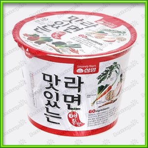삼양식품 맛있는 라면 작은컵 65g (16개)_이미지