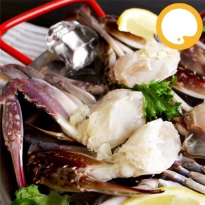 365푸드 냉동 절단꽃게 실중량  L