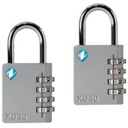 자커 번호 자물쇠 XD40 (4개)_이미지