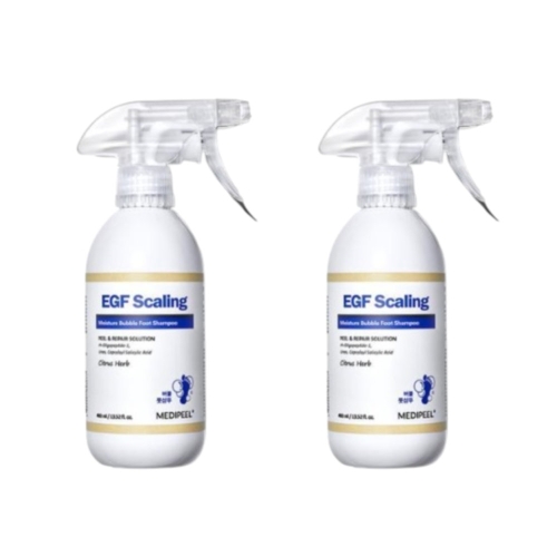 메디필 EGF 스케일링 모이스처 버블 풋 샴푸 400ml (2개)_이미지
