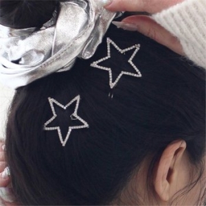 티오유 Glitter star hairpin_TGH030