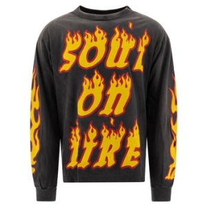 세인트 미카엘 티셔츠 FW24 SM-YS1-0000-012BLACK 4967836