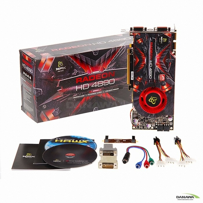 XFX �󵥿� HD 4890 HAWX D5 1GB