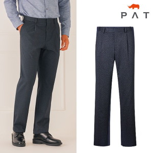 PAT 트리코트 이중지 원턱 팬츠 1F51601_이미지