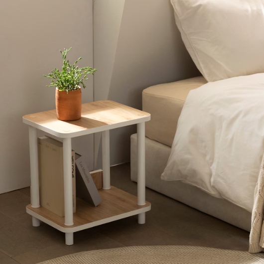 레브루 베르디 E0등급 수납 스탠드 2단 선반 400