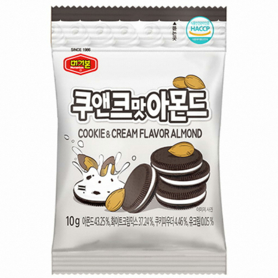 쿠앤크맛 아몬드 10g