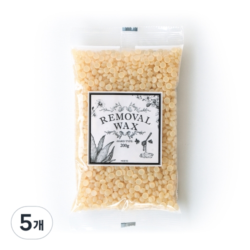 모엔드 제모 하드왁스 허니 200g (5개)_이미지
