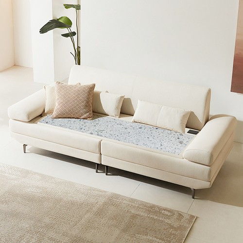 현대의료기 모짜르트II 3.5인 패브릭 포그니처 돌소파 MS (그린팔보석)_이미지