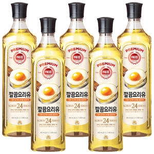 해표 깔끔요리유 900ml (5개)_이미지