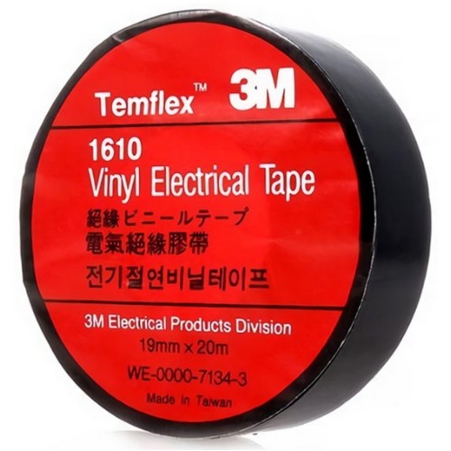 3M 전기절연비닐테이프 1610 19mm이미지입니다. 누르면 해당 게시물로 새창이동합니다.