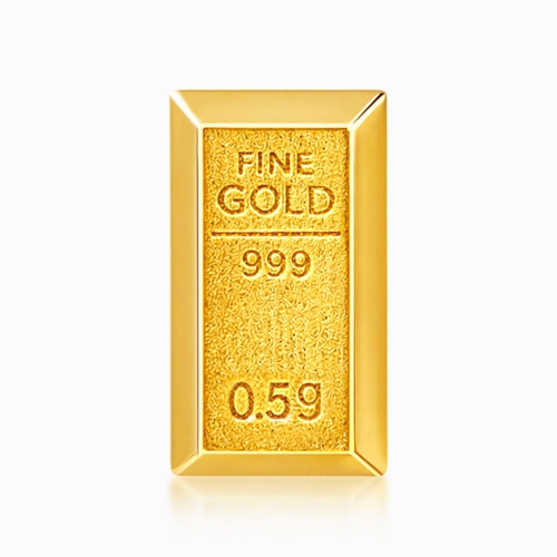 한국금다이아몬드  미니 골드바 콩알금 24K 0.5g[1개]