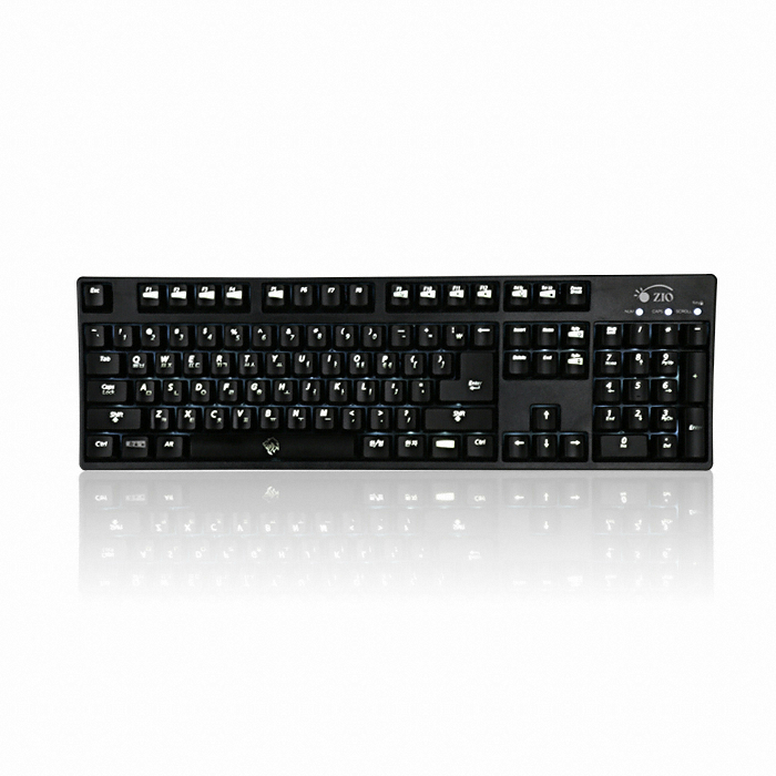 Bless ZIO DT50 LED USB 기계식 키보드 (청축)_이미지