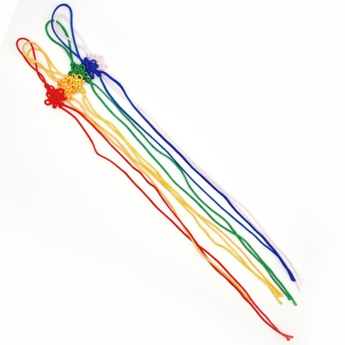 대성문구 전통 국화 매듭끈 C 1개입 신 /선물 명절 예단 공예 매듭끈 악세사리/ 251152 주황