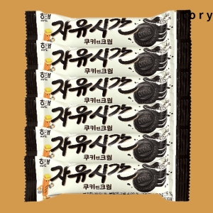 해태제과 자유시간 쿠키앤크림 30g (6개)