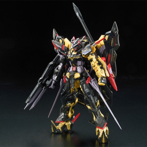 반다이 MBF-P01-Re2 어스트레이 골드프레임 아마츠 미나 RG-24 1/144 건담 프라모델 1개_이미지