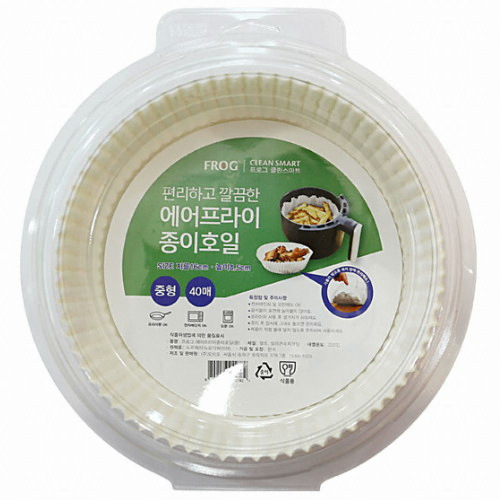 오리오 프로그 ㅤ에어프라이어 종이호일 중 40매 (1개(40매))_이미지