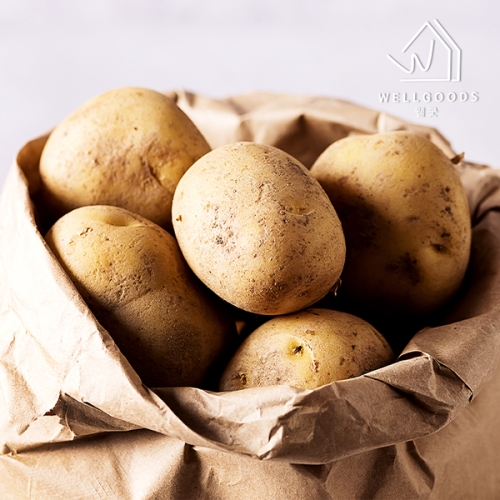 웰굿 포슬포슬한 두백감자 5kg 특,개당100-180g