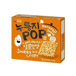 농심 누룽지팝 달콤한맛 142g (8개)