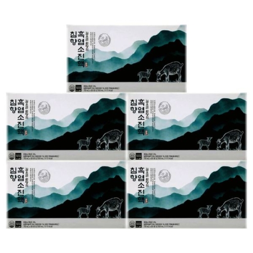 지니트레저 김오곤 원장의 흑염소진액 침향 70ml 30포 (5개)_이미지