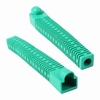 강원전자 Plug Master RJ-45 보호캡 롱타입 통부트 [그린,30개]