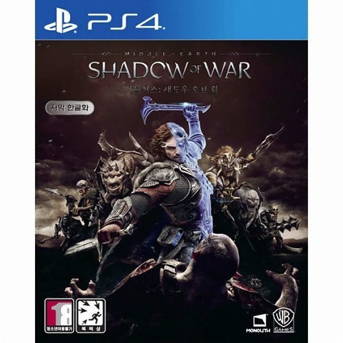 워너브라더스 미들 어스: 섀도우 오브 워 PS4 [한글판]