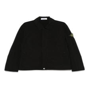  스톤아일랜드 남성 라이트 컴팩트 재킷 블랙_4100025S0042V0029