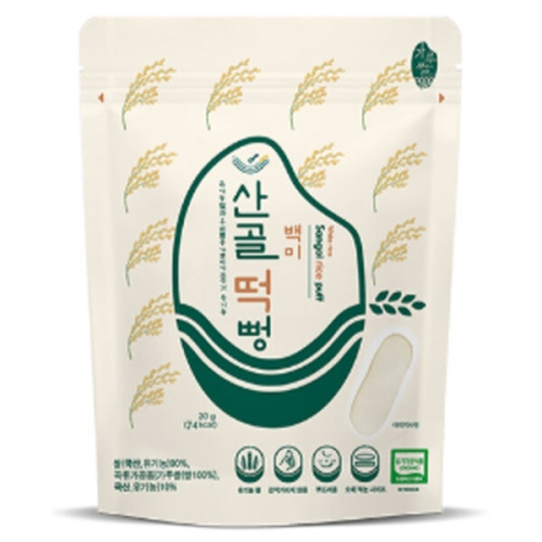 에코맘 산골 떡뻥 백미 20g (13개)_이미지