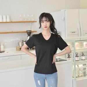 교복몰 JHP67RTU_51 언제든 단체티셔츠 V넥 4컬러 생활_이미지