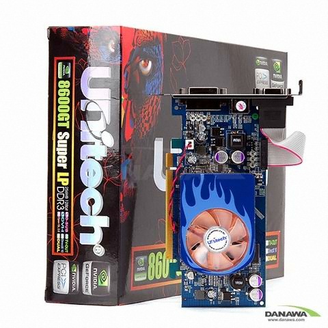 유니텍전자 지포스 8600GT SUPER D3 256MB LP_이미지