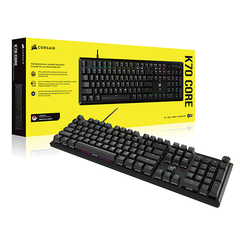 CORSAIR K70 RGB CORE 게이밍 기계식 (블랙)_이미지