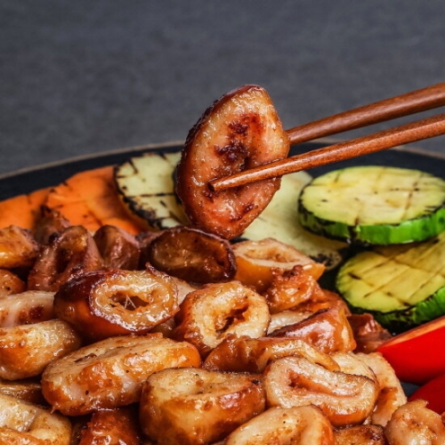 달구지푸드 훈제돼지막창 1kg (1개)_이미지