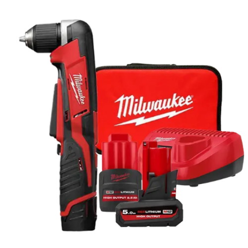 밀워키 C12 RAD (2.5Ah+5.0Ah, 배터리 2개)_이미지
