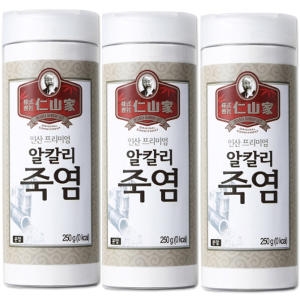 인산가 프리미엄 알칼리 죽염 분말 250g (3개)_이미지