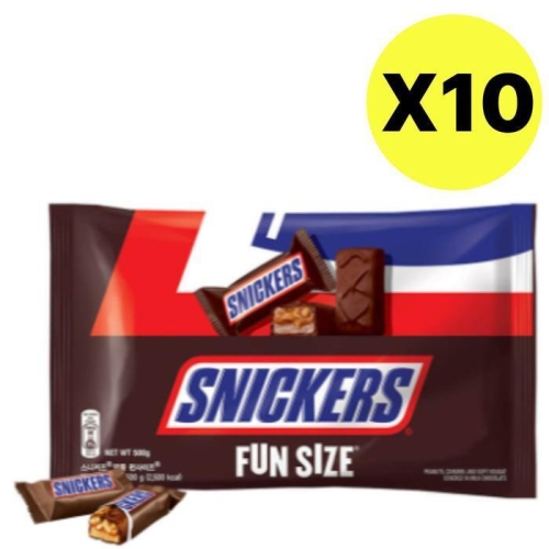마즈 스니커즈 펀사이즈 500g (10개)_이미지