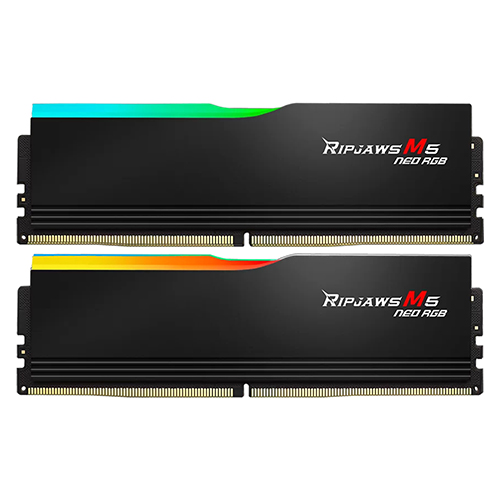 G.SKILL DDR5-6000 CL30 RIPJAWS M5 NEO RGB 블랙 패키지 (64GB(32Gx2))_이미지