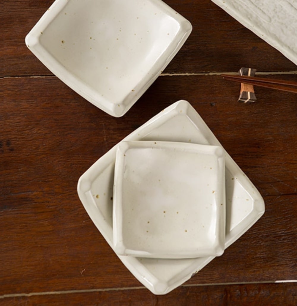 이진 돌비 화이트 사각쿠프찬기 1호 14.5cm