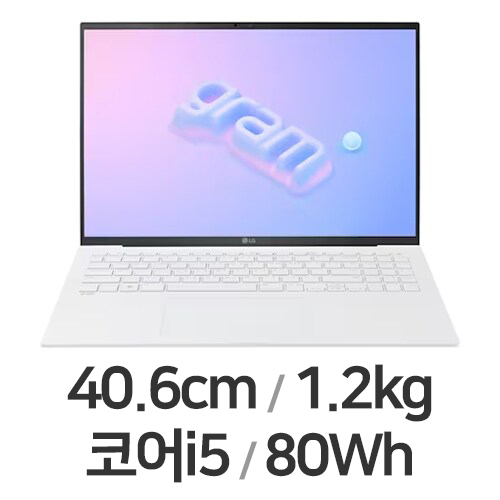 LG전자 2023 그램16 16ZD90R-GX56K (SSD 256GB)