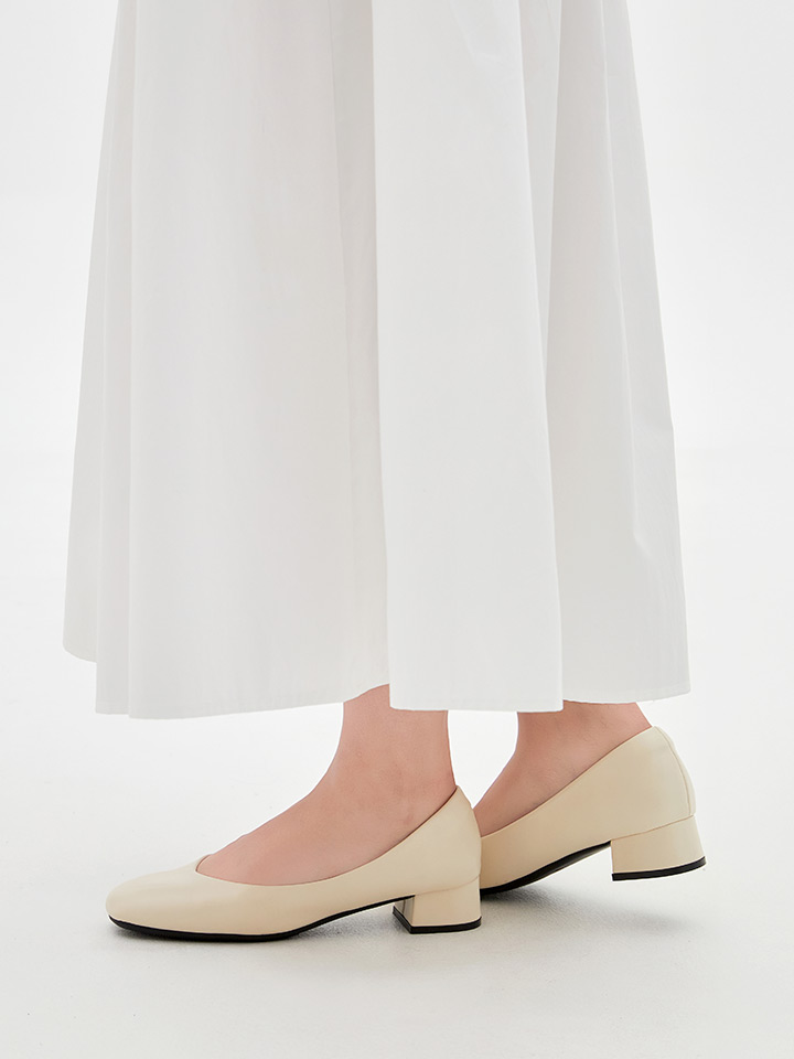 슈펜 베이직 쿠션 스퀘어 펌프스 3cm HPWWVGA301_이미지