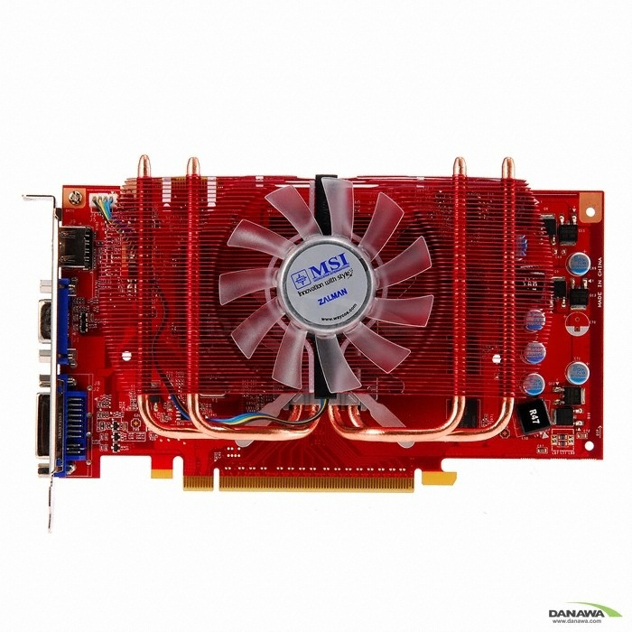 MSI 지포스 9600GT N9600GT-MD512 싸이클론3 512MB VF1050 웨이코스_이미지