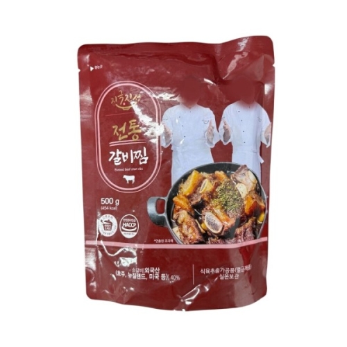 나미에프앤비 지극진성 전통 소갈비찜 500g (1개)