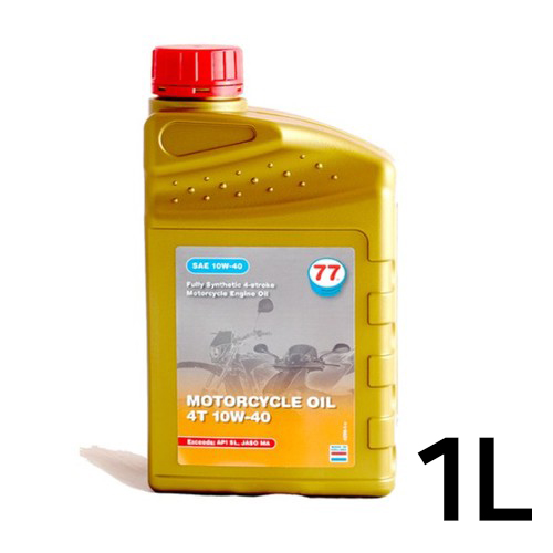 77루브리컨츠 모터싸이클 4T 10W40 1L_이미지