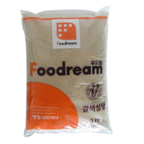 푸드림 갈색설탕 3kg (1개)_이미지