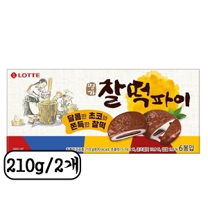 롯데제과 명가 찰떡파이 210g (2개)_이미지